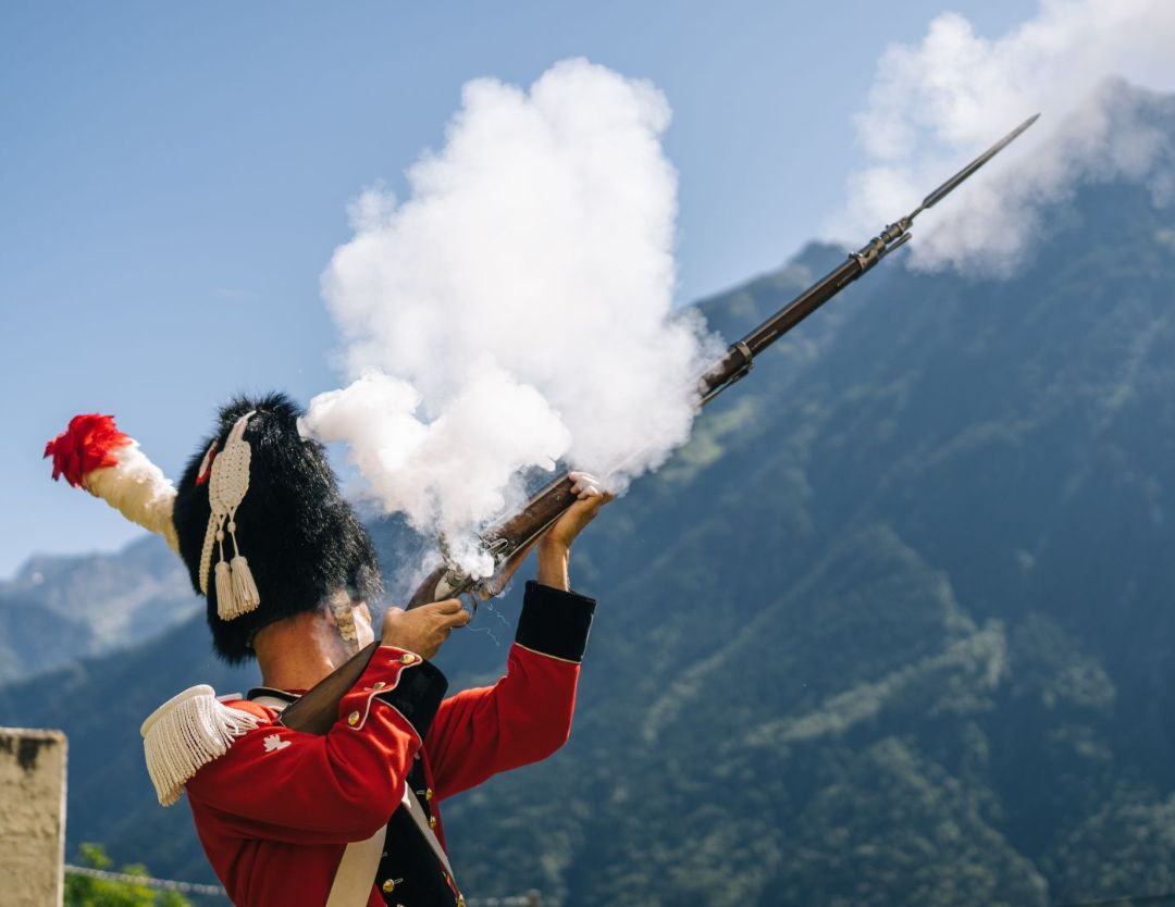 Les tirs font partie de la tradition des événements historiques