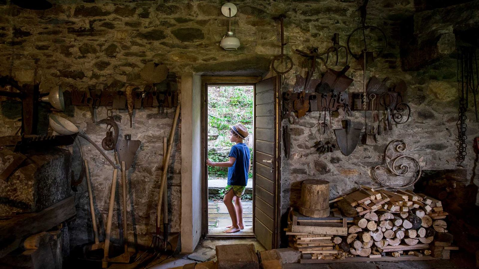Eingang zur Hammerschmiede  
