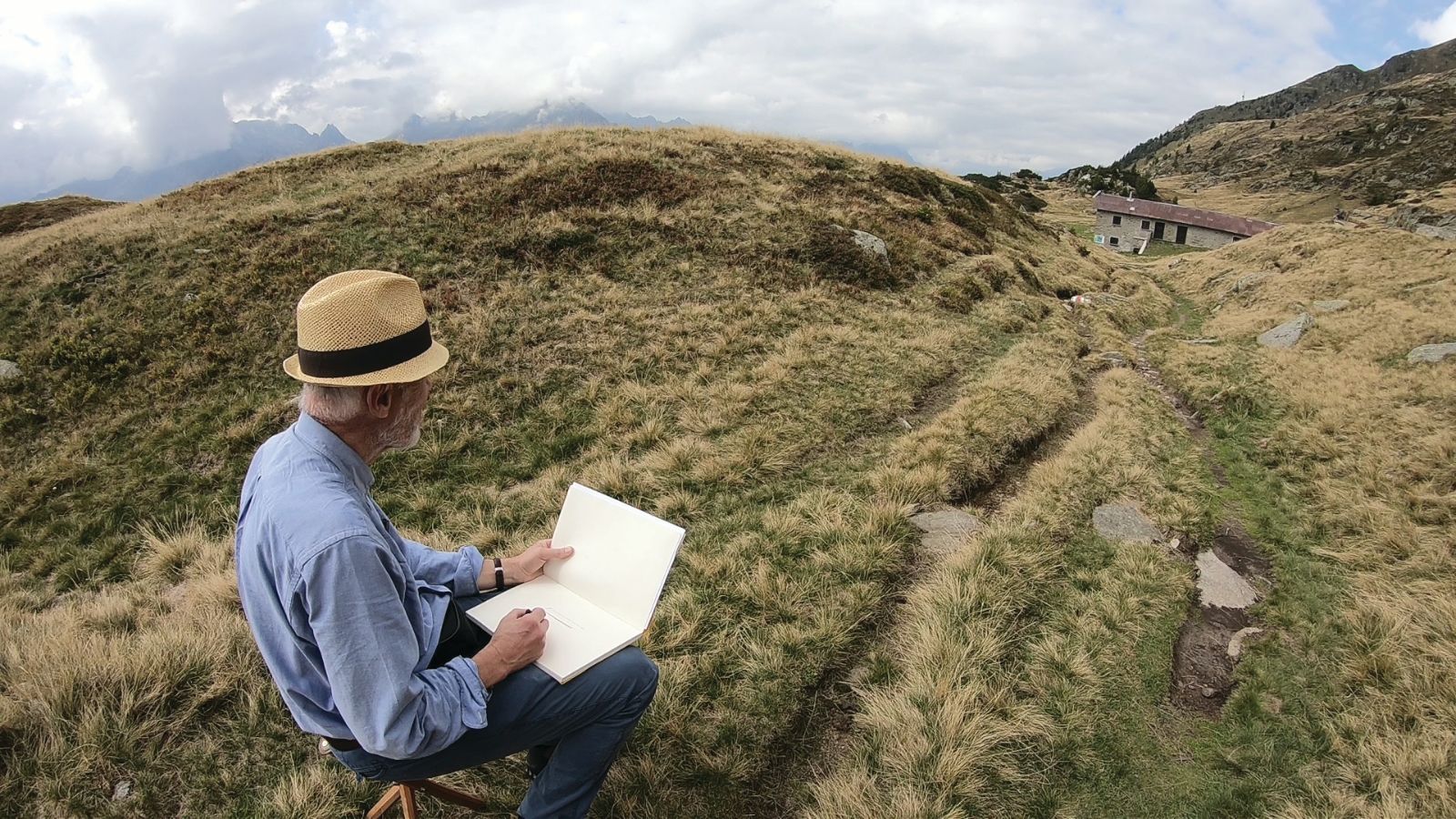 Impressionné par le paysage