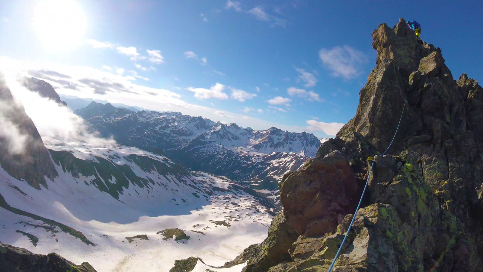 Näher und näher am Ziel, Pizzo Nero.