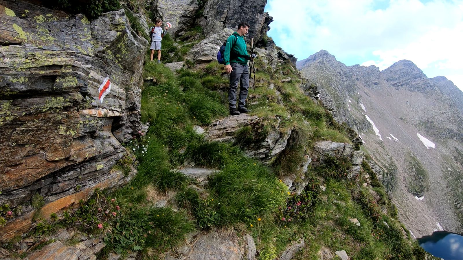 Soyez toujours prudent sur les sentiers