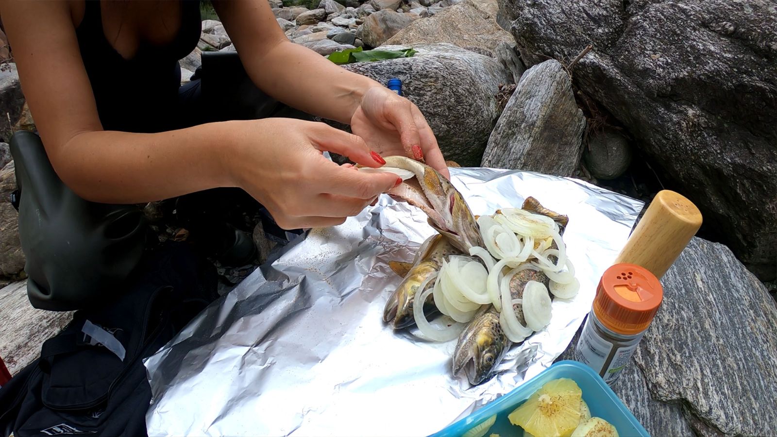 De la rivière au grill