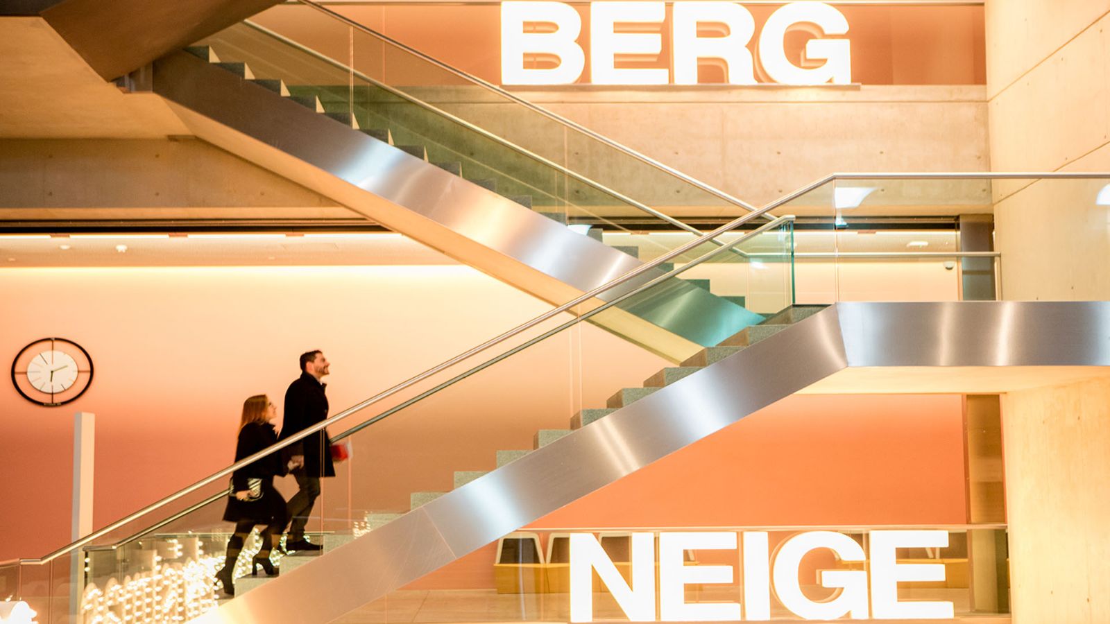 Escalier intérieur du LAC Lugano