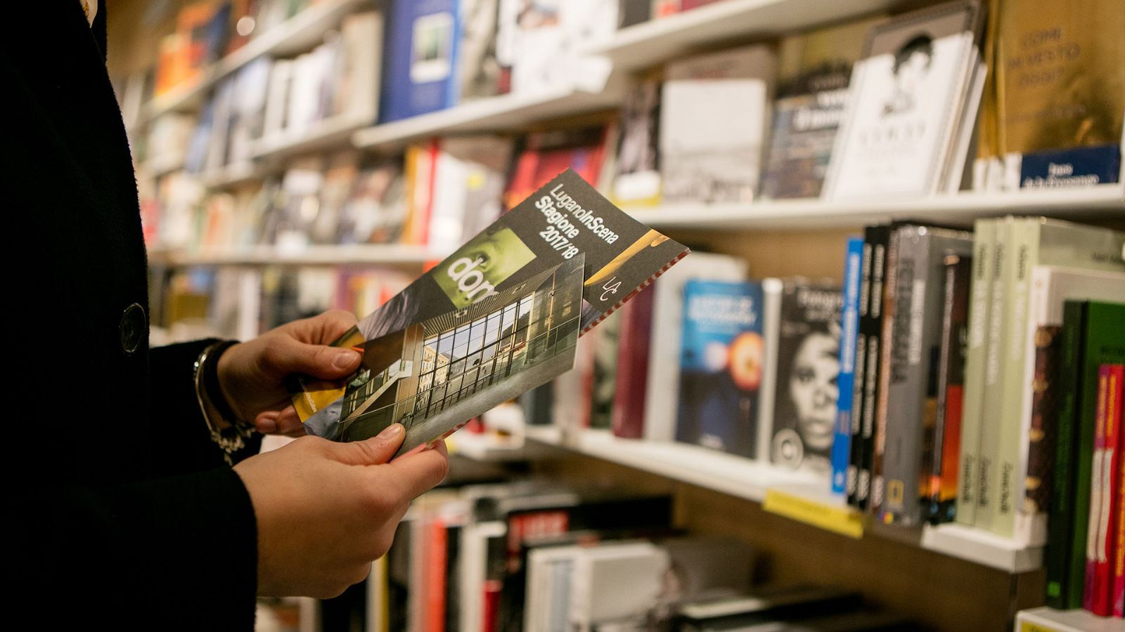 La librairie du LAC Lugano propose une sélection de livres d’art et de culture