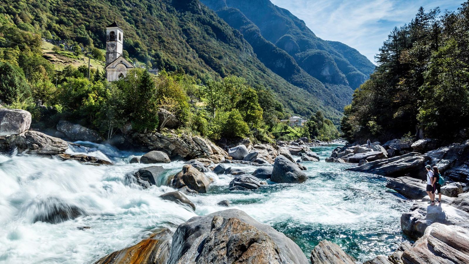 Val Verzasca, église paroissiale de Lavertezzo