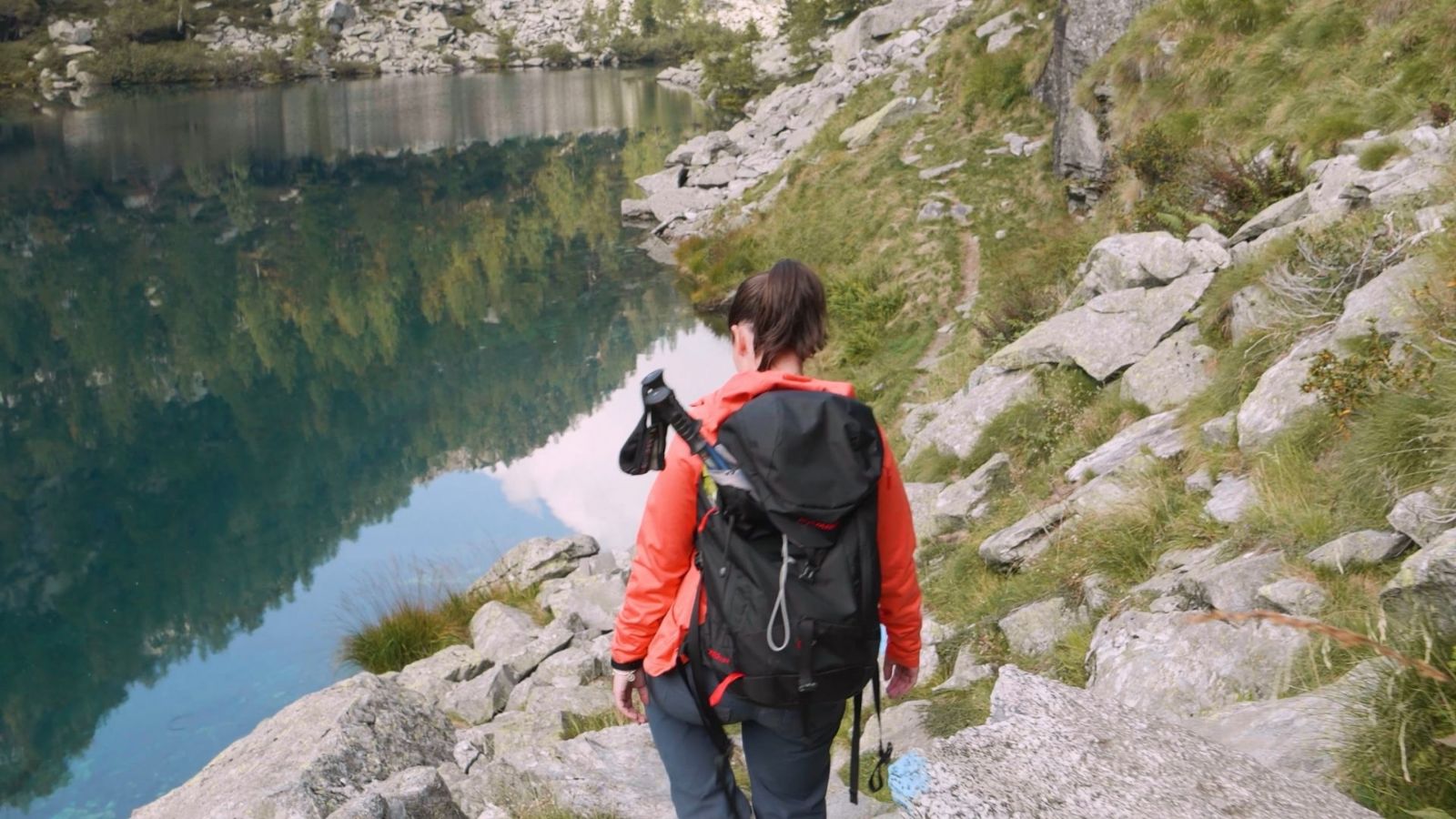 Marche vers le Lac Tomeo, Val de Tomeo