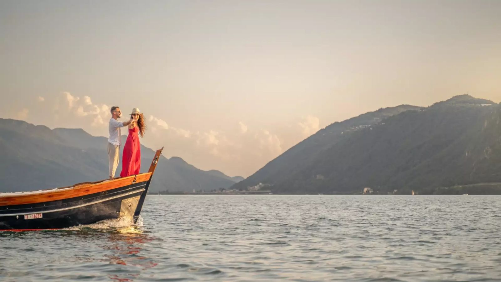 Instant romantique sur le lac de Lugano avec Blume Cruise