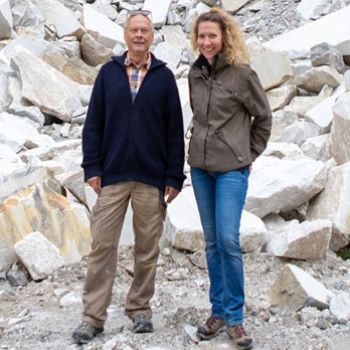 Almute und Alex Naef,  Bildhauerschule Peccia