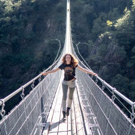 Ponte Tibetano Carasc, Monte Carasso
