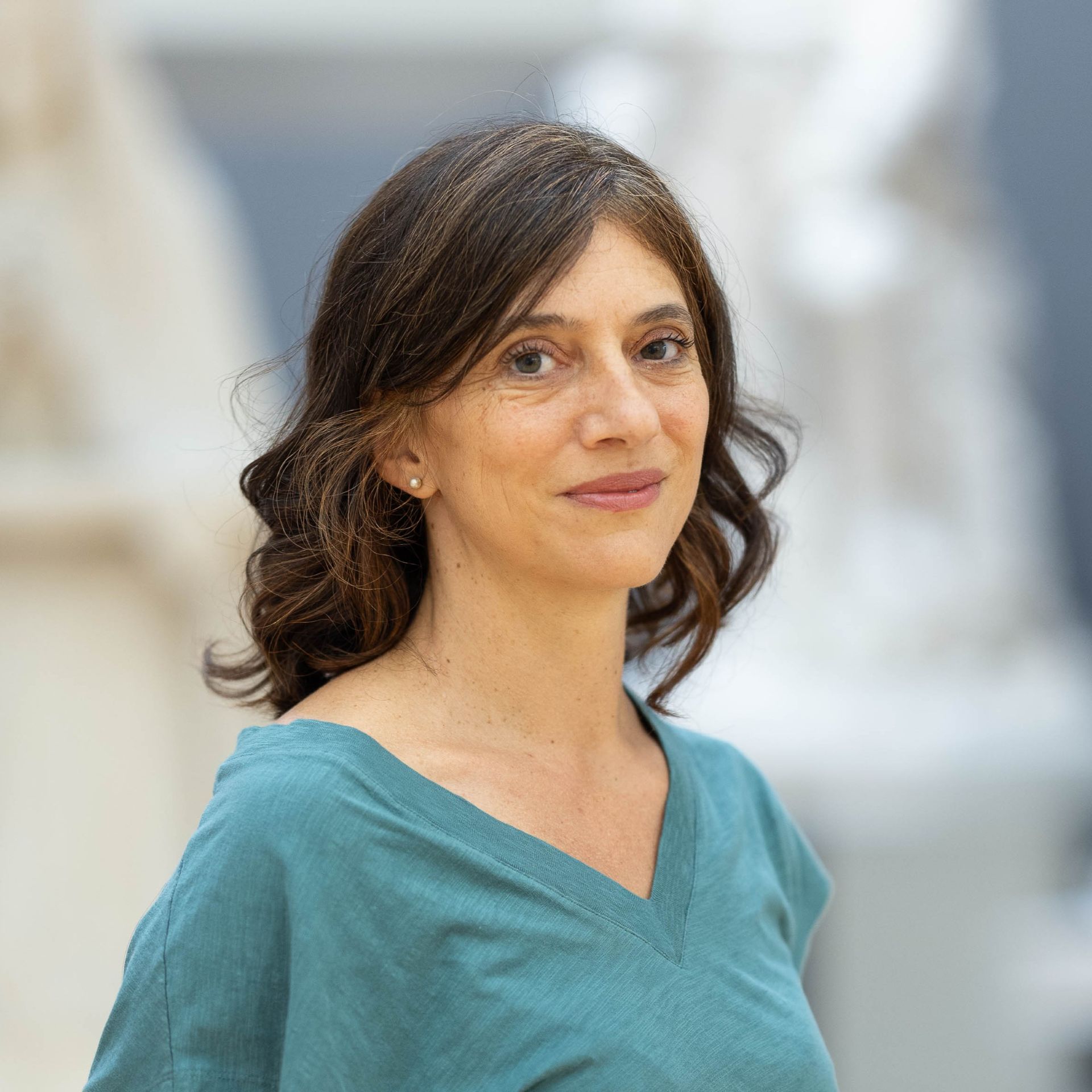 Antonia Nessi, - Direktorin des Museo Vincenzo Vela